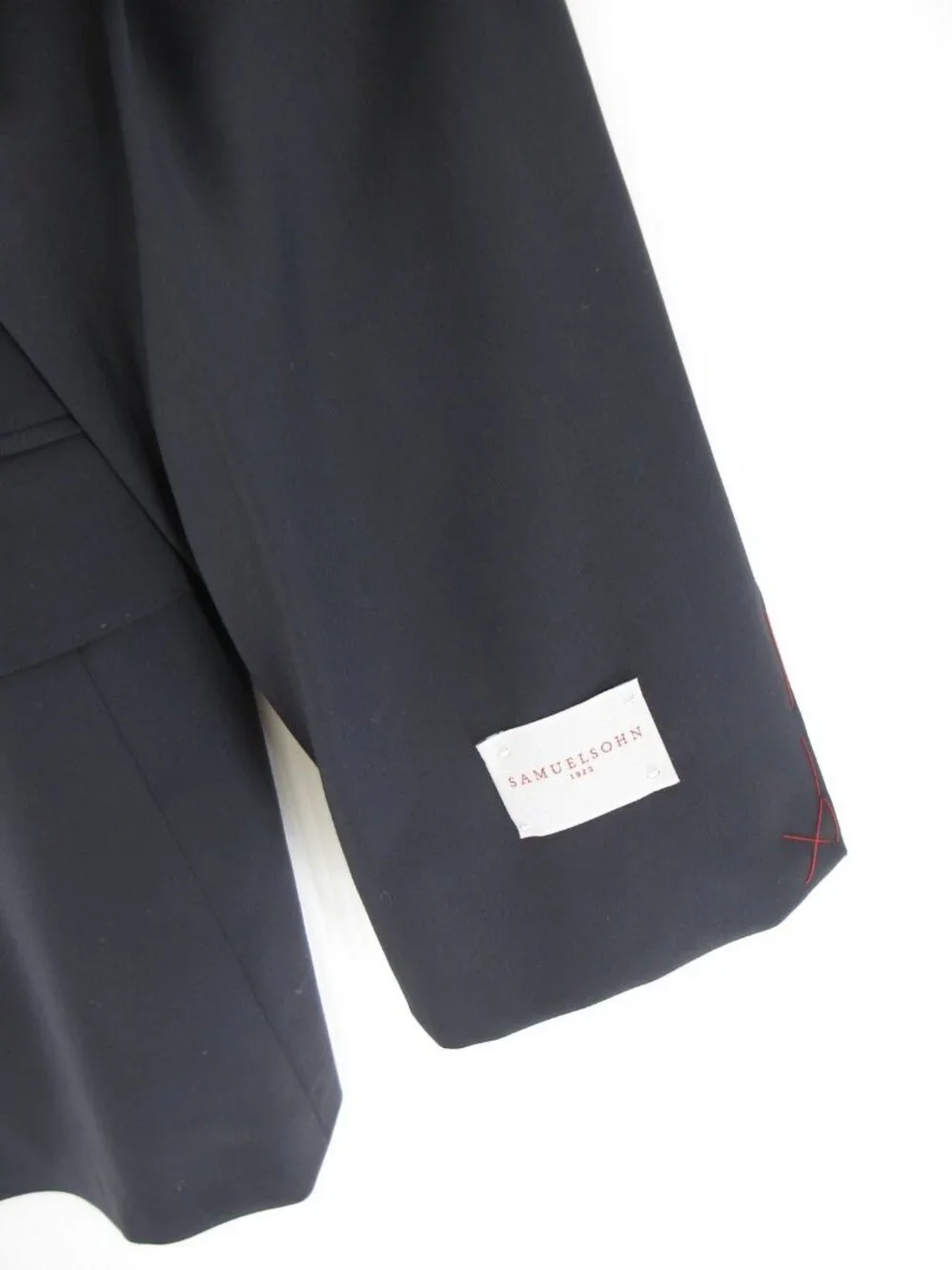 Samuelsohn Sport Coat 52 Navy Loro Piana Blazer Wool Super 130s Jacket